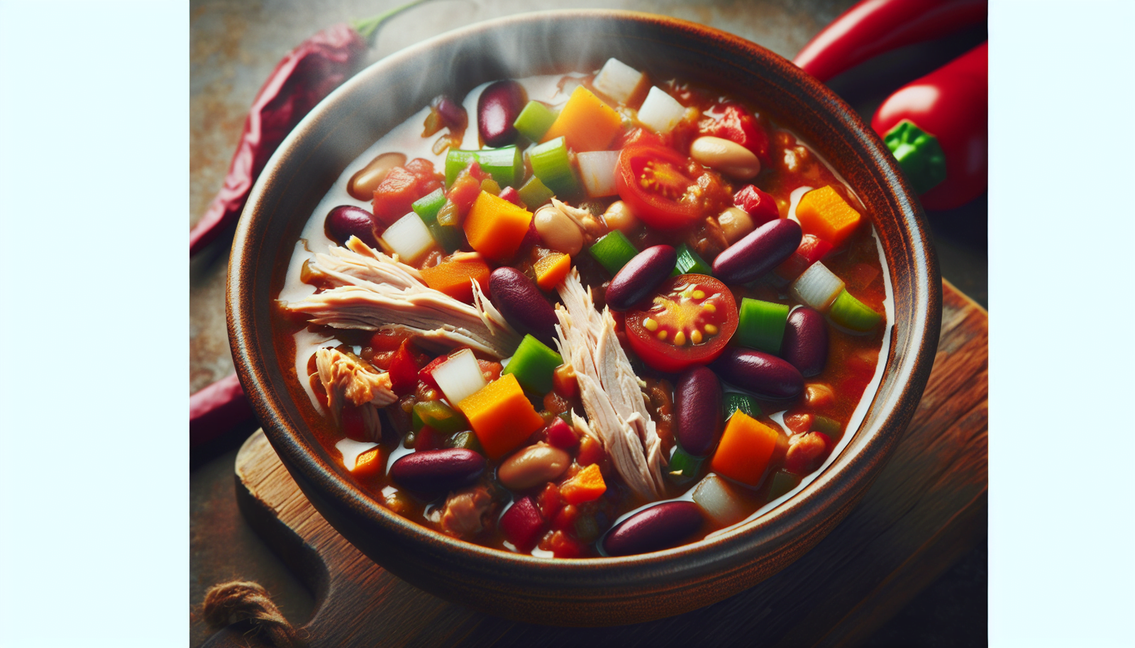 Turkey And Veggie Chili