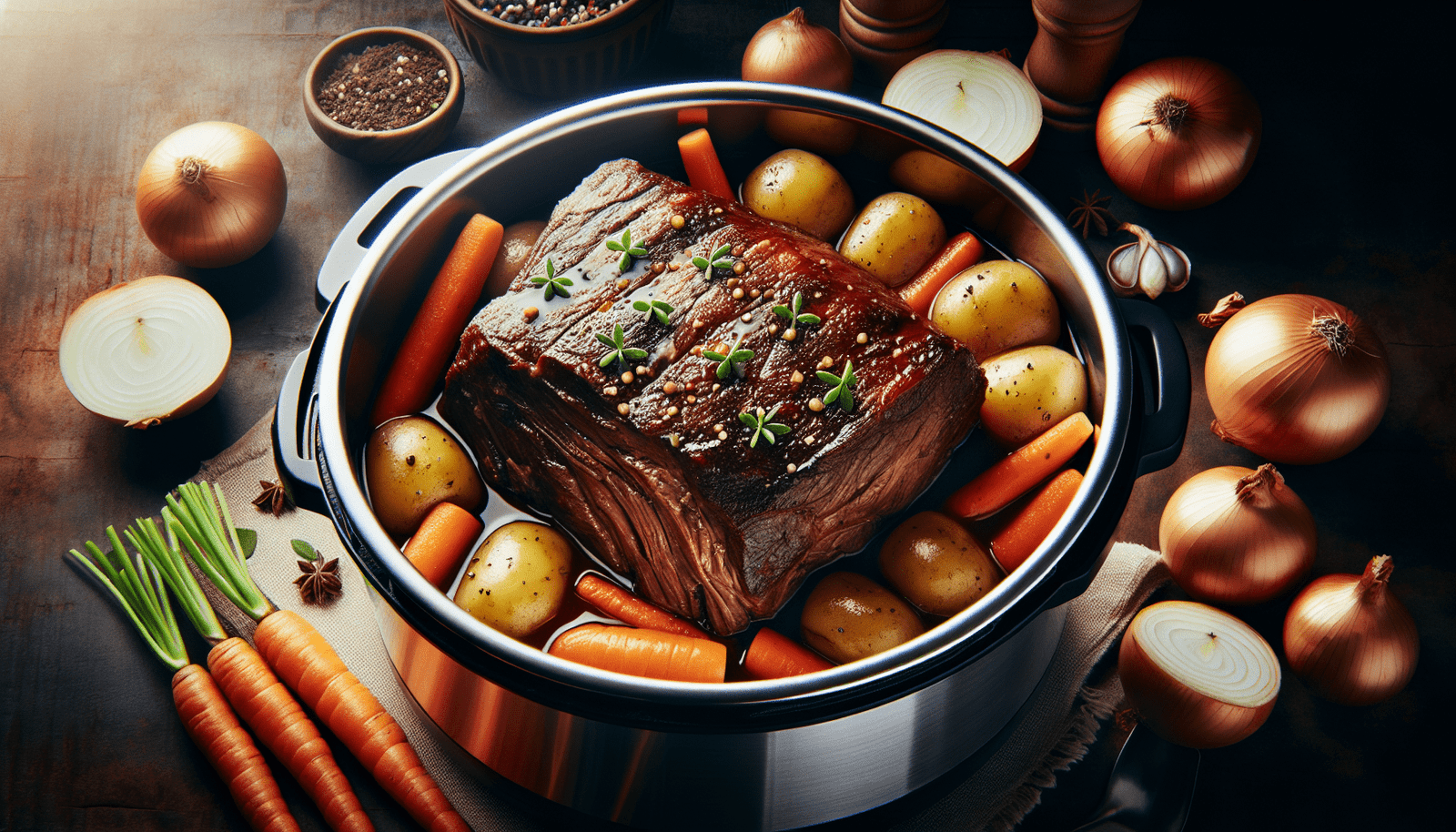 Delicious Pot Roast Made in a Pressure Cooker