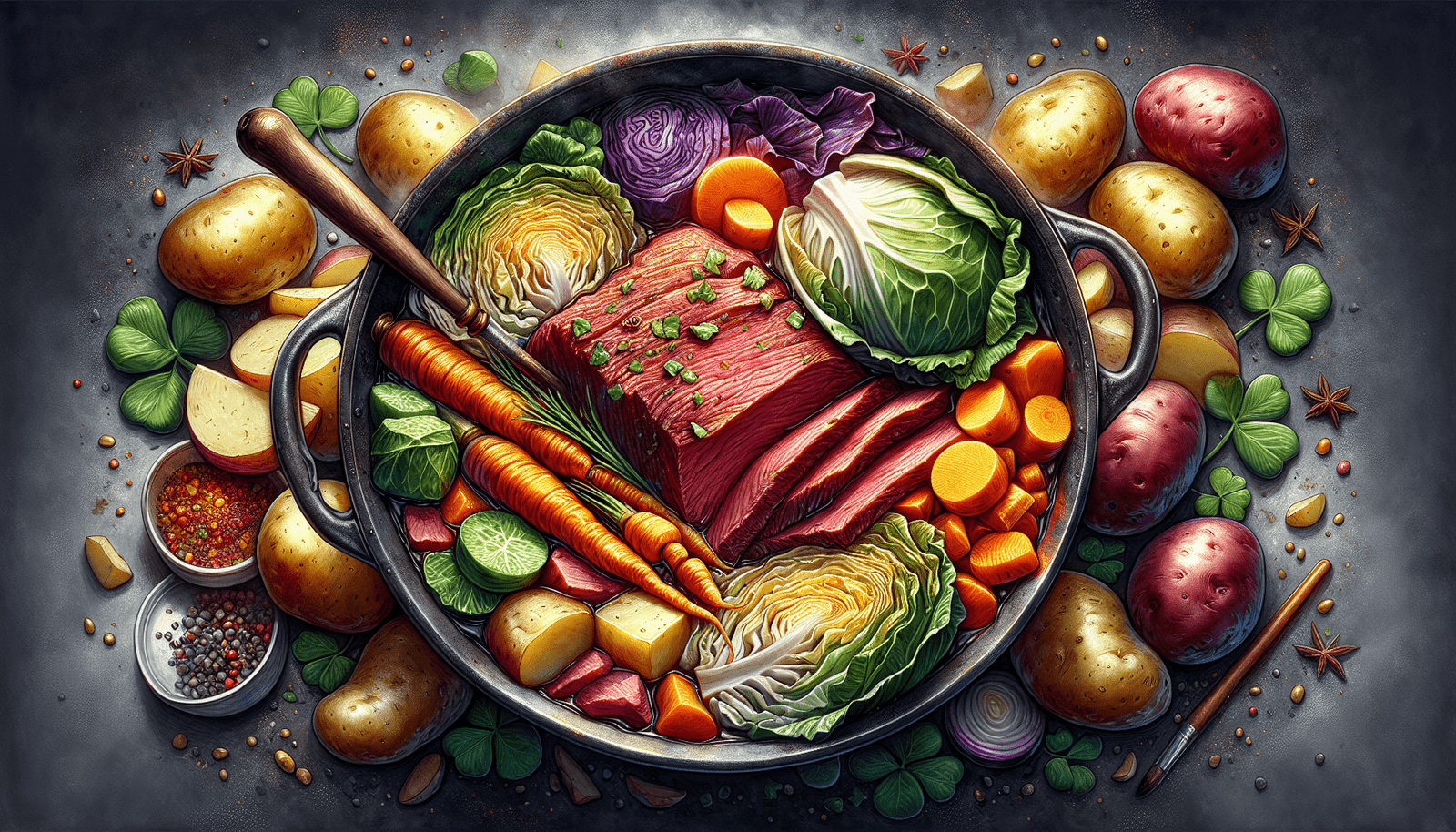 Traditional Irish Corned Beef and Cabbage Recipe